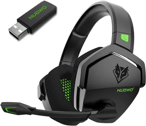 NUBWO G06 Wireless Gaming Headset Bluetooth 5.3 PS5 PC Noise Cancelling
