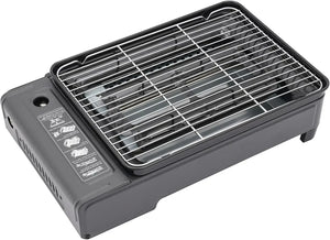 Portable Butane Grill Stove with Grill Net Outdoor Camping Traveling Trekking BBQ