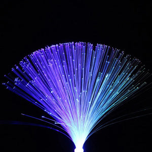 LED Fiber Optic Star Lamp Multicolor Night Light Wedding Centerpiece Decor