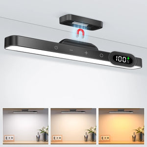 Rechargeable Dimmable Night Light – 3 Color LED Makeup & Under Cabinet Lamp