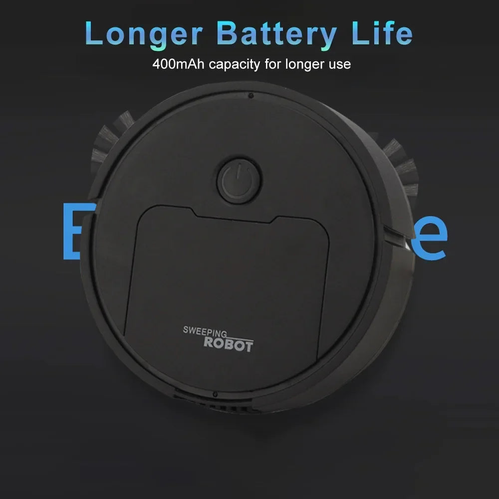 Automatic Sweeping Robot Vacuum – 3-in-1 Mop, Suction & Smart Home Cleaner