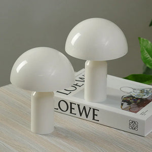 Mushroom Nightstand Lamp Color Changing Dimmable Battery Bedside Light Decor