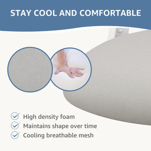 Mesh Ergonomic Office Chair Flip-Up Arms Adjustable Headrest Lumbar Support