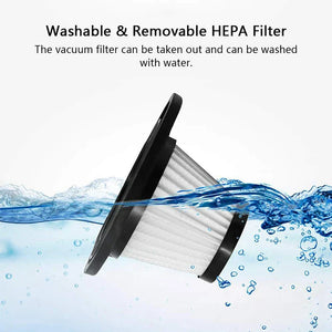 Cordless Handheld Vacuum Cleaner Portable Car & Home Vacuum Wet Dry Cleaner