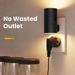 Dimmable LED Night Light with Sensor 1/2/4Pack Plug-In Wall Light for Bedroom