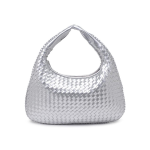 Urban Expressions Adela Woven Faux Leather Hobo Bag