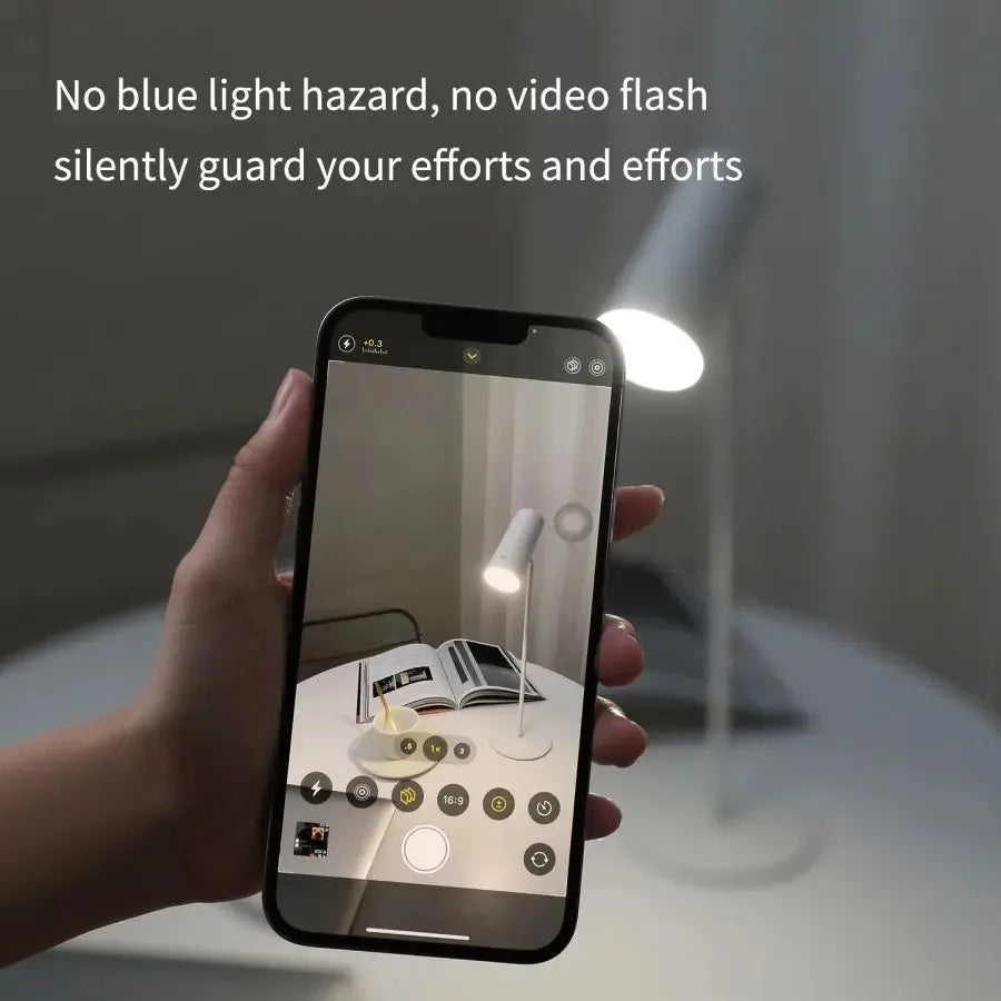 Sunset Eye Protection Table Lamp USB Touch Dimming Reading Light for Bedroom Desk