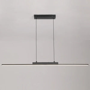 Modern Long Pendant Light – Minimalist Dining Room Chandelier for Kitchen & Living