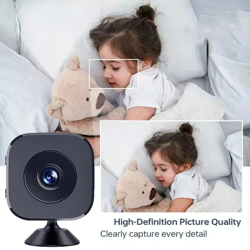 Xiaomi 8K Mini Security Camera Full Color Night Vision WiFi Motion Surveillance