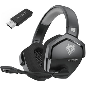 NUBWO G06 Wireless Gaming Headset Bluetooth 5.3 PS5 PC Noise Cancelling