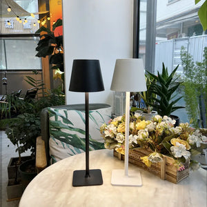 LED Table Lamp 3-Level Dimmable Wireless Touch Desk Lamp USB Rechargeable Night Light