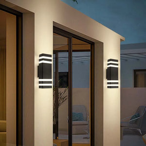 LED Outdoor Waterproof Wall Light Decor Socket External Stairs Fitter Holder E27 Lighting Bedroom Fixture Home Lamp Wall Street
