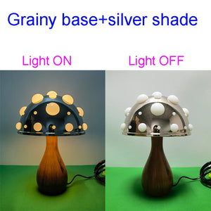 Amanita Mushroom LED Lamp Warm Light Bedside Night Light Desk Decor USB Home