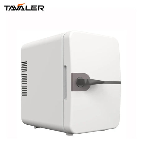 TAVALER 6L Mini Fridge Car Refrigerator USB Cooling Heating for Skincare Drinks