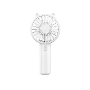 Mini Handheld Fan USB Rechargeable 3-Speed Portable 2-Pack