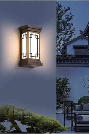 LED Outdoor Wall Light – IP66 Waterproof Motion Sensor Lamp for Porch & Garden