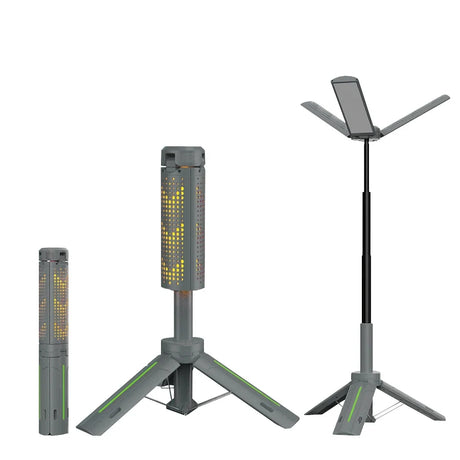 1000LM Rechargeable Camping Lantern Retractable Work Light Hiking Emergency