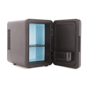 4L Mini Fridge Portable 12V/220V Car Refrigerator for Drinks Cosmetics Skincare