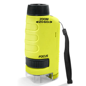 Digital Microscope for Children 200MP with IPS Screen STEM Science Toy