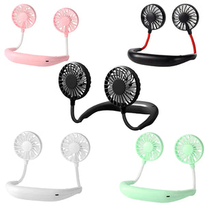 Portable Mini Fan ZY-A1 3-Speed 1200mAh Type-C Rechargeable