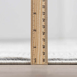Ayano Plush Textured Washable Rug