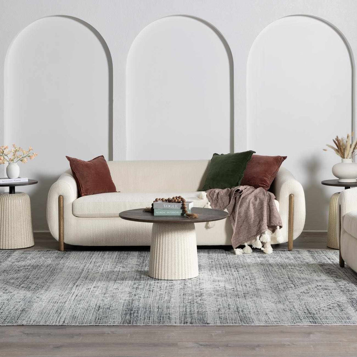 Boutique Rugs Barny Gray Blue Washable Rug - view 13