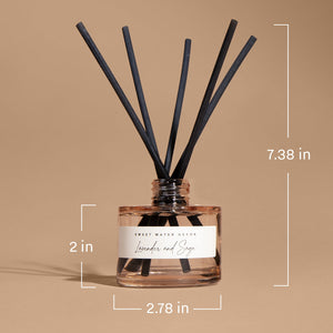 Sweet Water Decor Christmas Tinted Glass Jar Reed Diffuser - view 7