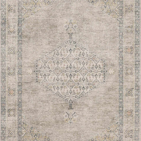 Lila Medallion Off-White Area Rug
