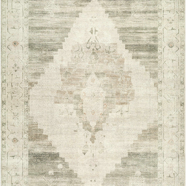 Luca Medallion Sage Area Rug