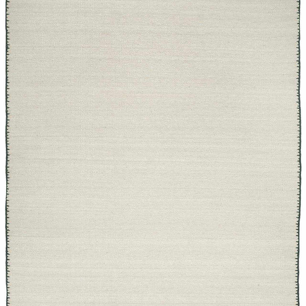 Ayumu Off White Hand Woven Wool Area Rug