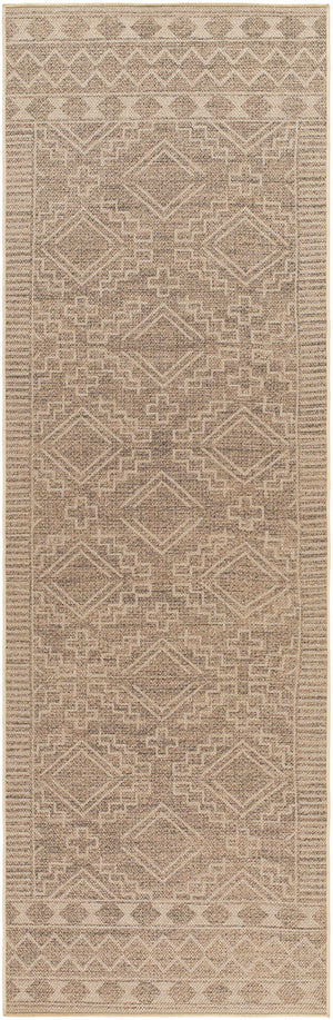 Halle Beige Washable Area Rug - Clearance