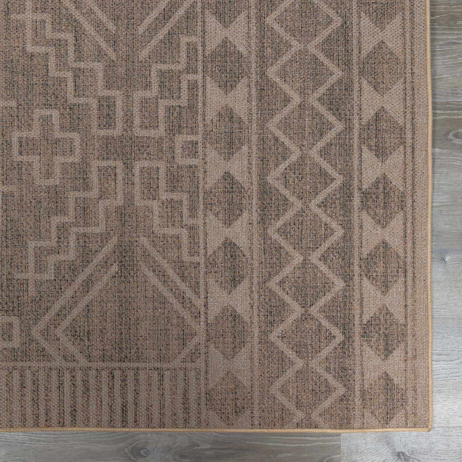 Halle Beige Washable Area Rug - Clearance