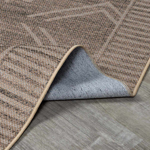 Halle Beige Washable Area Rug - Clearance
