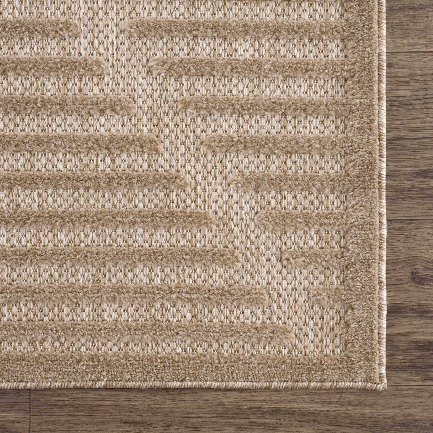 Anah Tan Outdoor Rug - Clearance