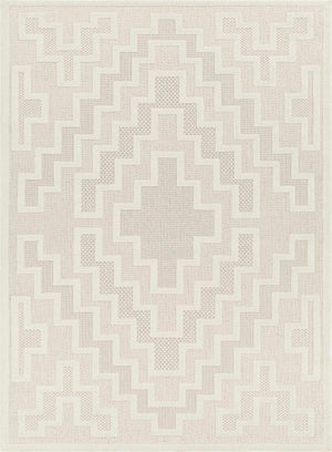 Diza Cream Outdoor Rug - Clearance