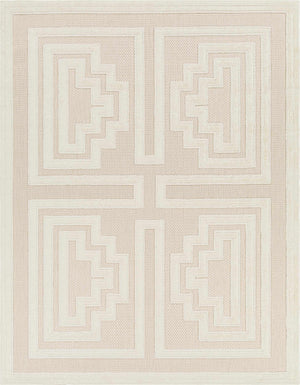 Yves Cream Outdoor Rug - Clearance