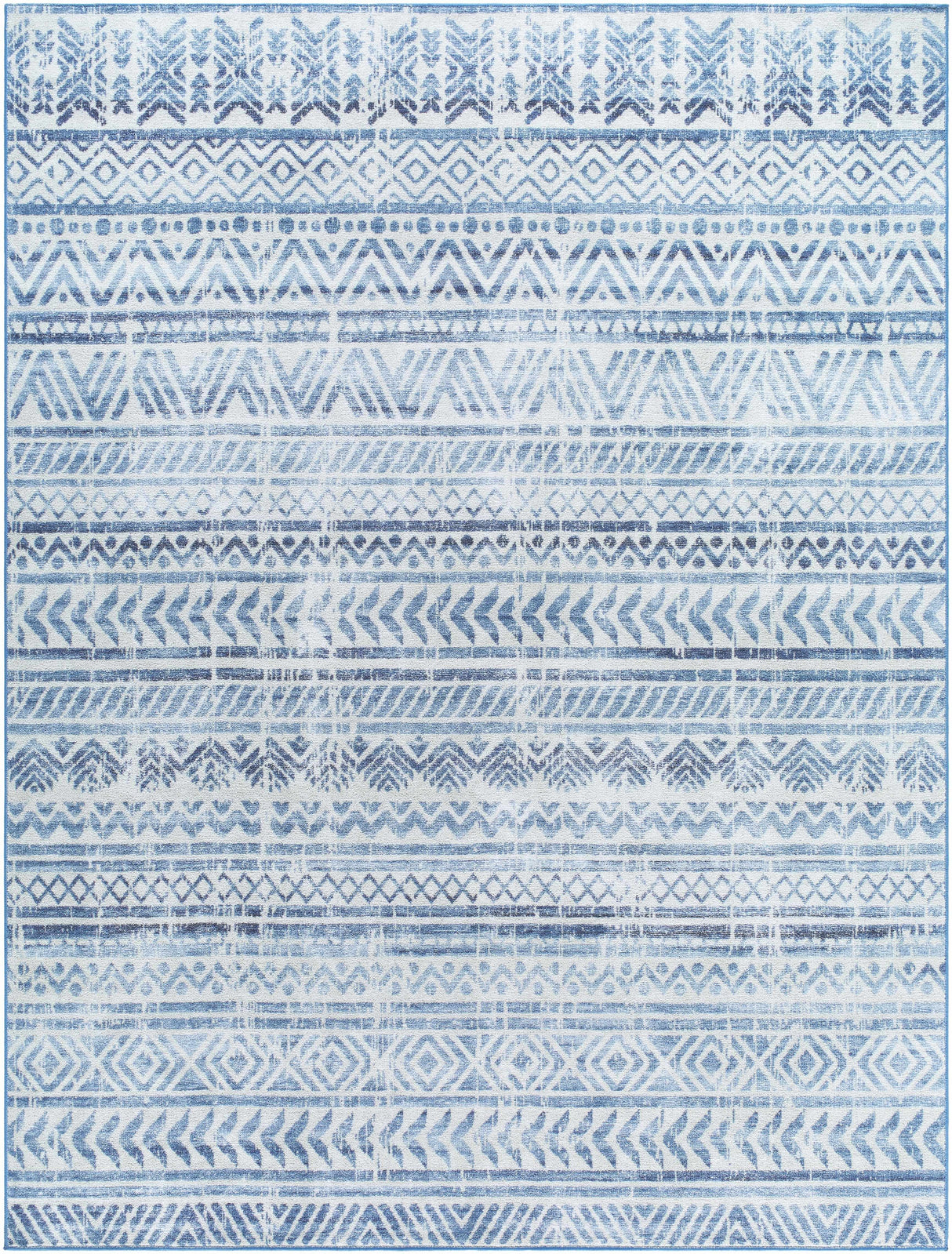 Ianna Arctic Stone Washable Area Rug - Clearance
