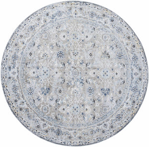Finn Blue & Brown Area Rug - Clearance