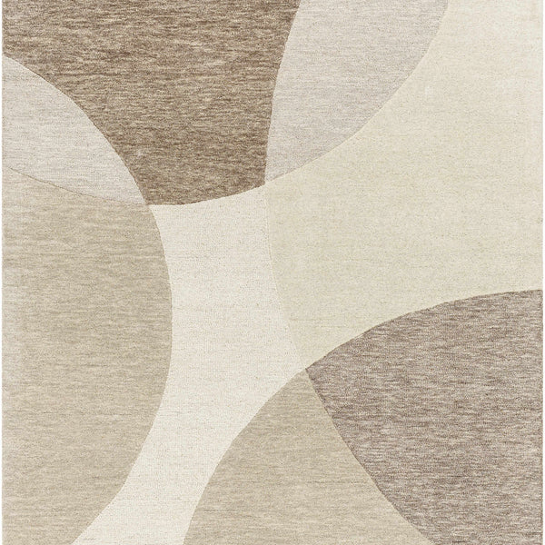 Cassiopeia Dark Brown & Beige Area Rug