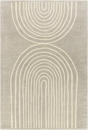 Fuat Medium Gray Area Rug - Clearance