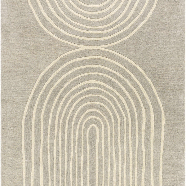 Fuat Medium Gray Area Rug - Clearance