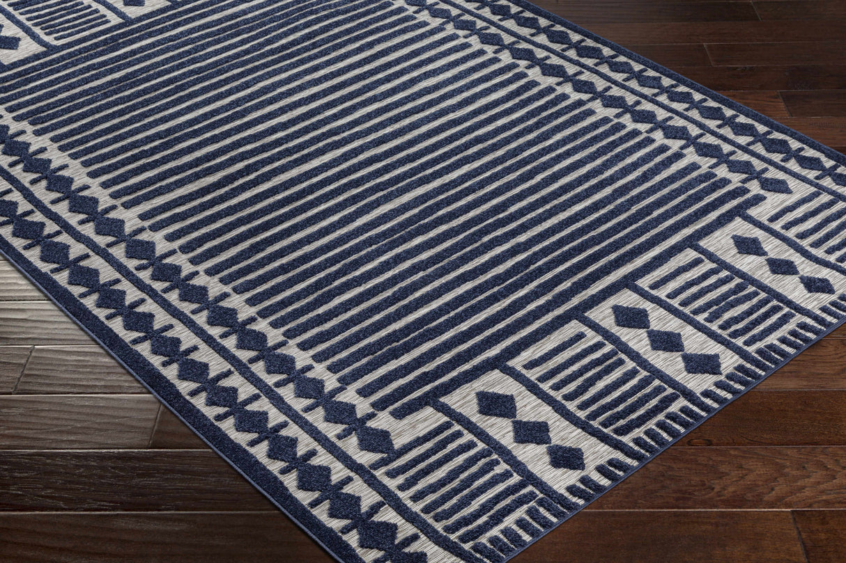 Sillawit 3D Outdoor Area Rug - Clearance