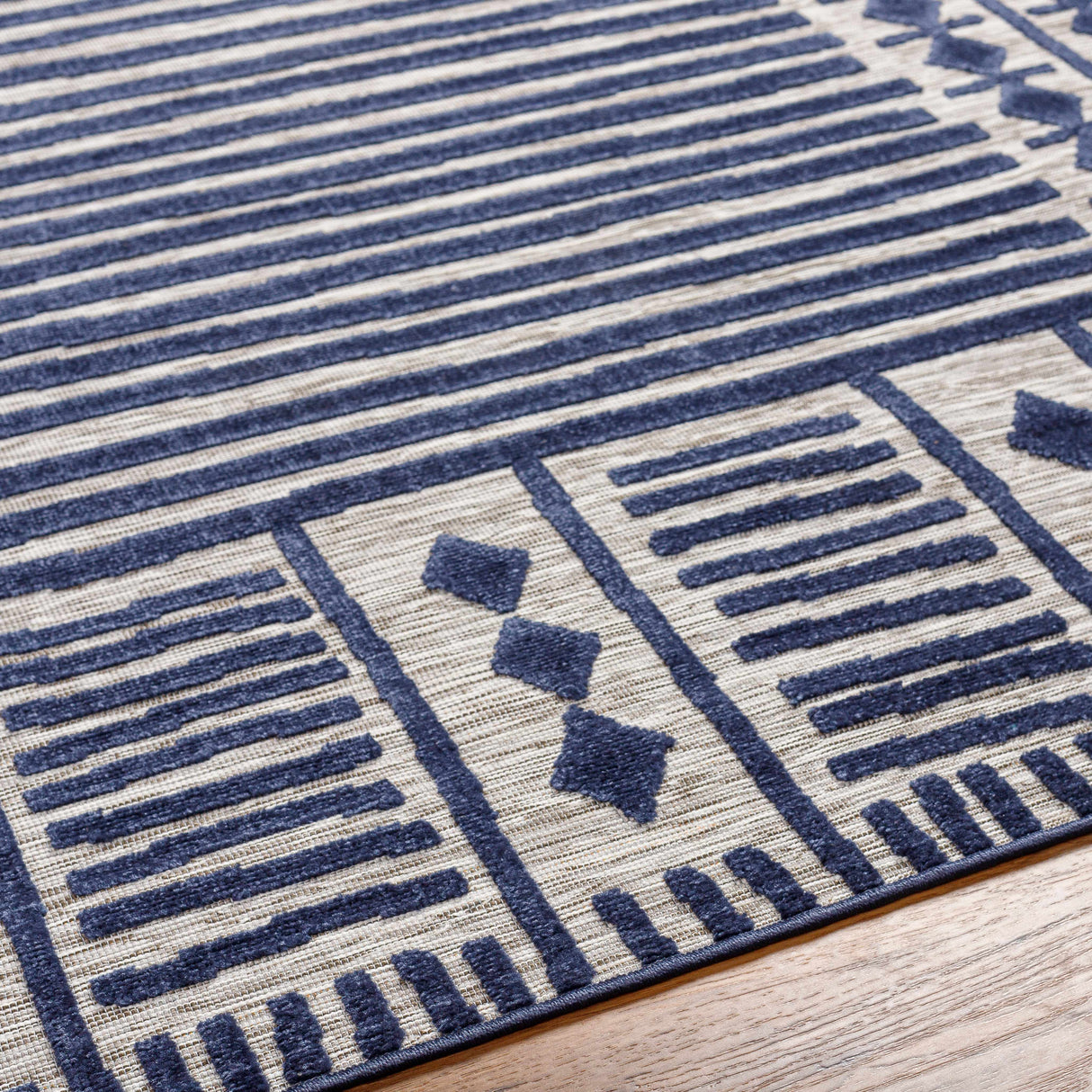 Sillawit 3D Outdoor Area Rug - Clearance