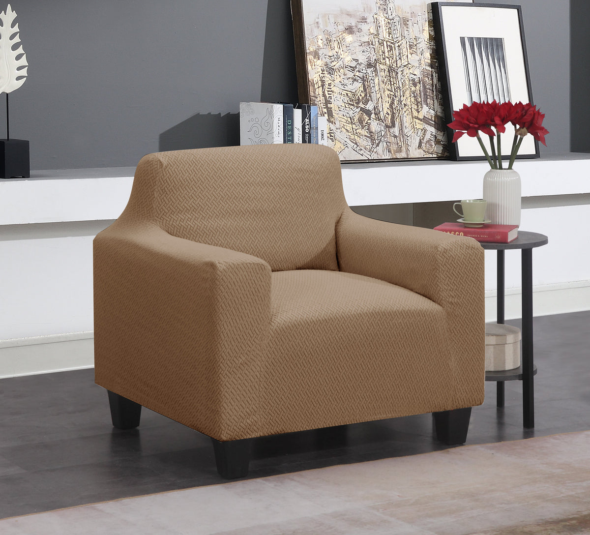 Super Stretch Couch Cover - Comes in 3 Sizes & 5 Colors!