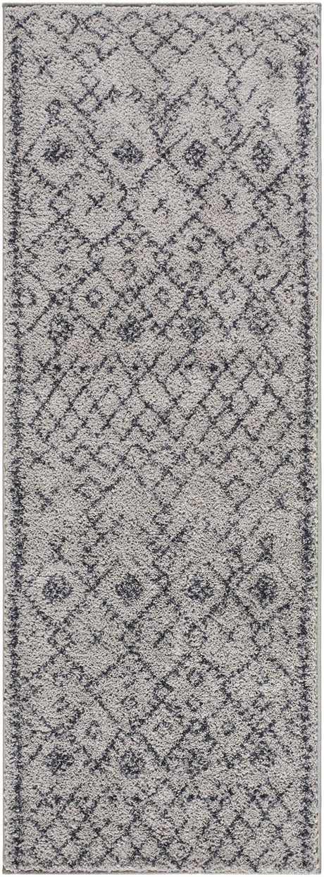 Elyes Gray Washable Area Rug - Clearance