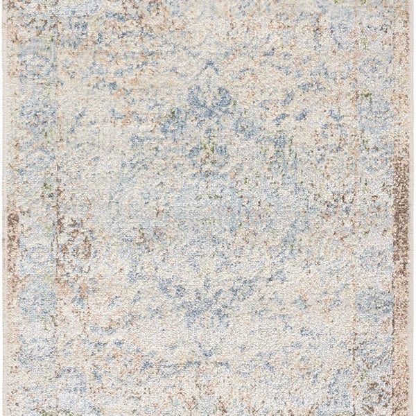 Aurum Blue Washable Area Rug