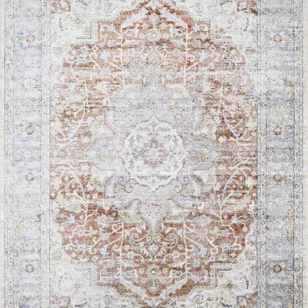 Emke Flat Pile Washable Rug
