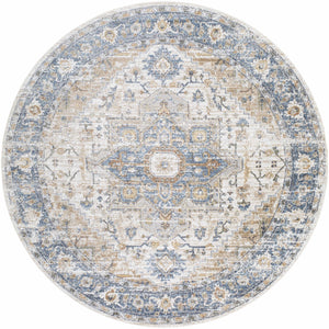 Ezri Cream Washable Area Rug