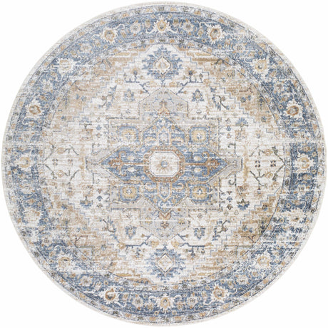 Ezri Cream Washable Area Rug