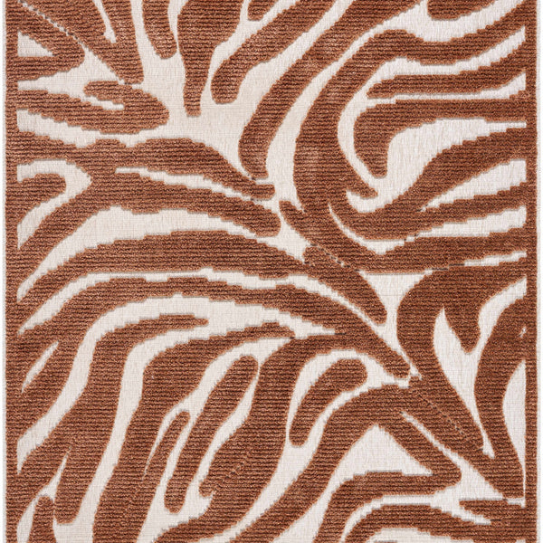 Keto Brown Washable Area Rug